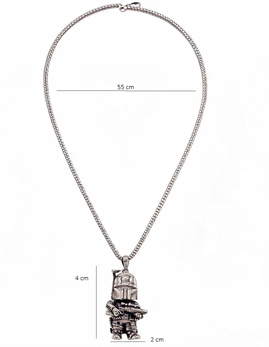 Collar con dije The Mandalorian 5