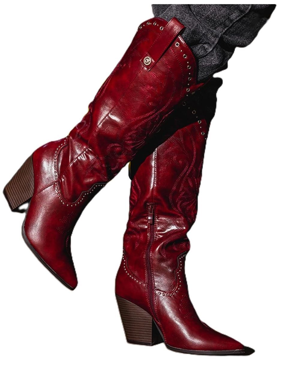 Bota abajo de la rodilla para mujer 2