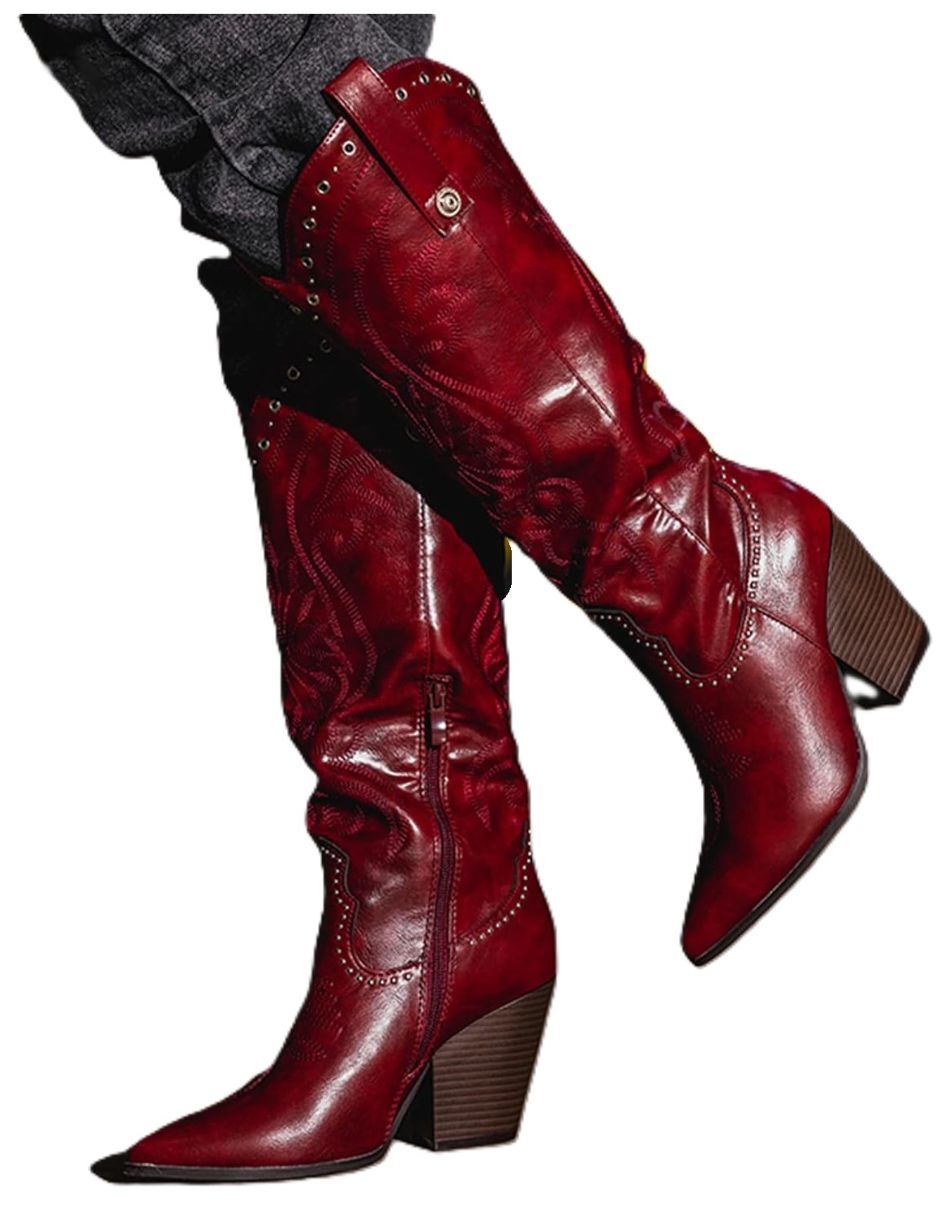 Bota abajo de la rodilla para mujer 3