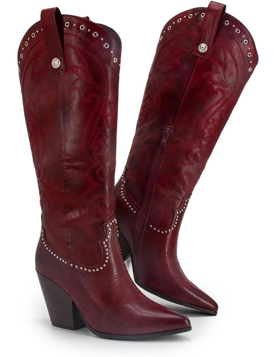 Bota abajo de la rodilla para mujer 4