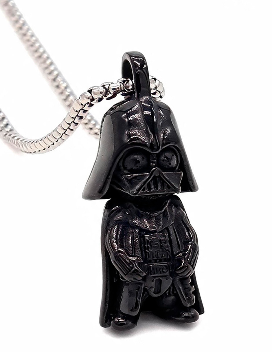 Collar con dije Darth Vader Guerrero Galàctico de acero inoxidable