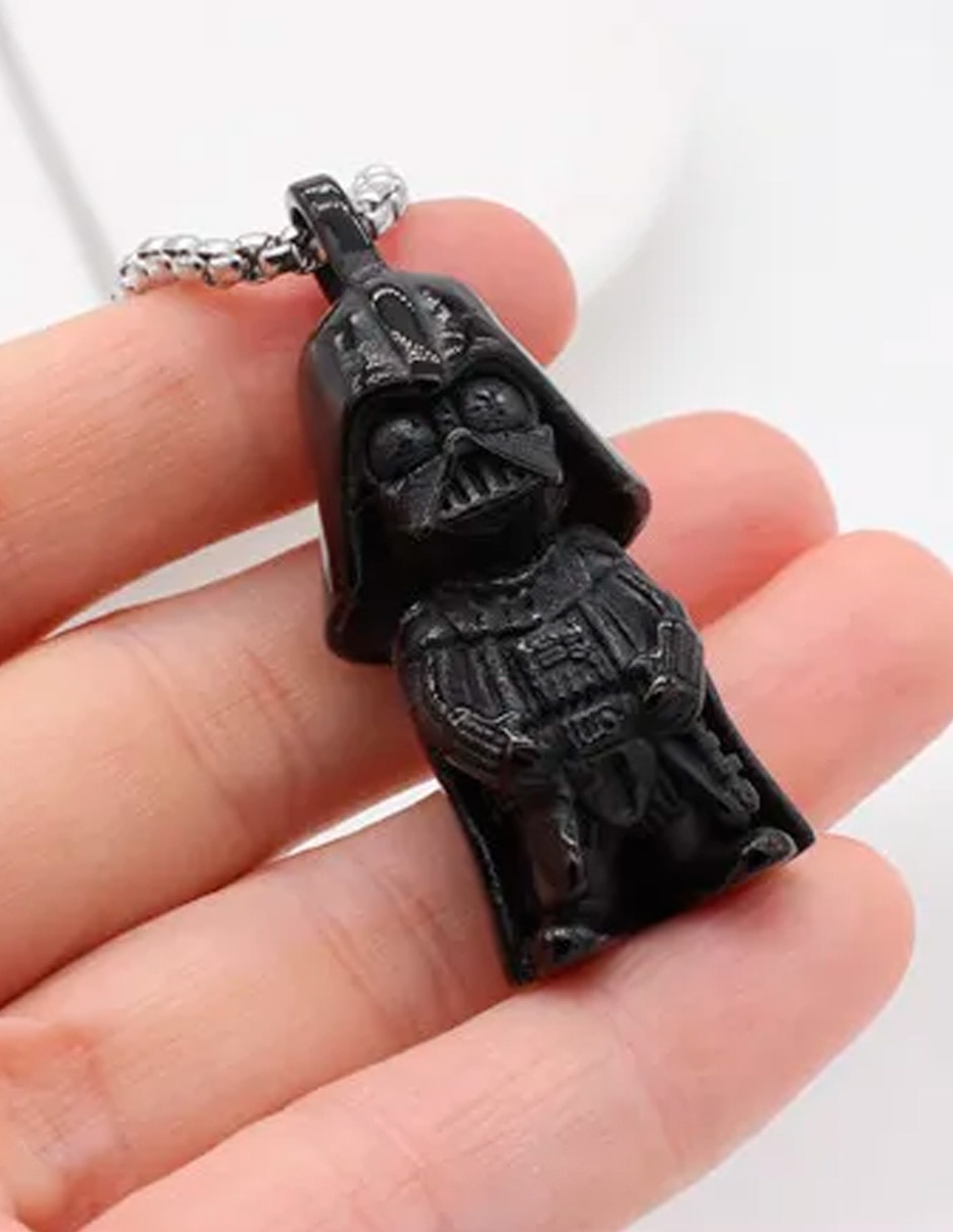 Collar con dije Darth Vader Nira Guerrero Galàctico de acero inoxidable