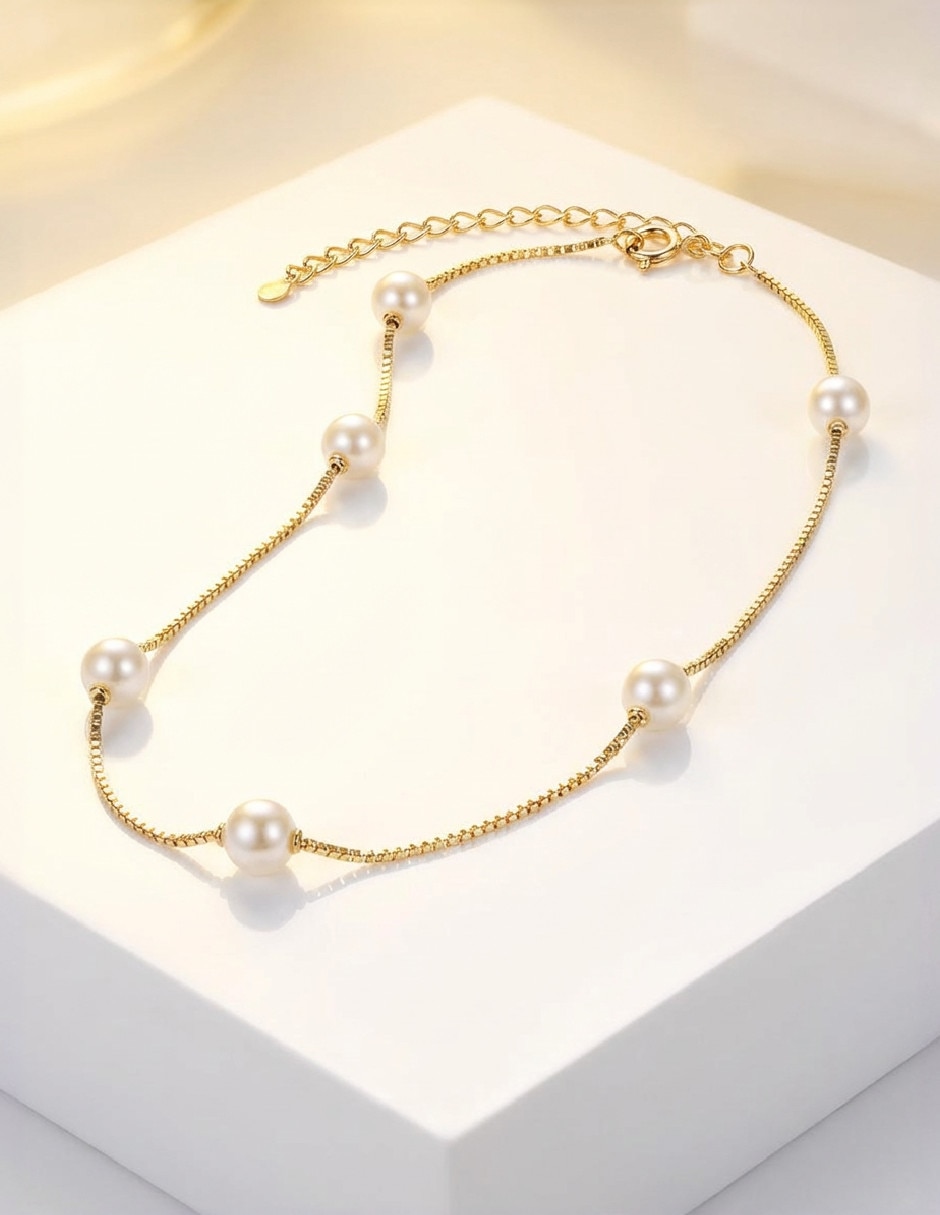 Collar Genérica de oro laminado 18 K