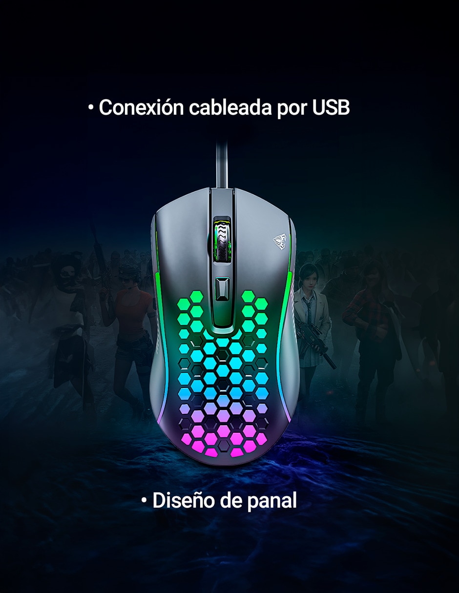 Mouse gamer Aula S11