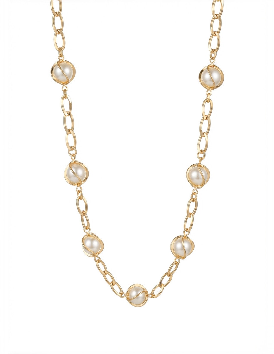 Collar de oro laminado 18 k