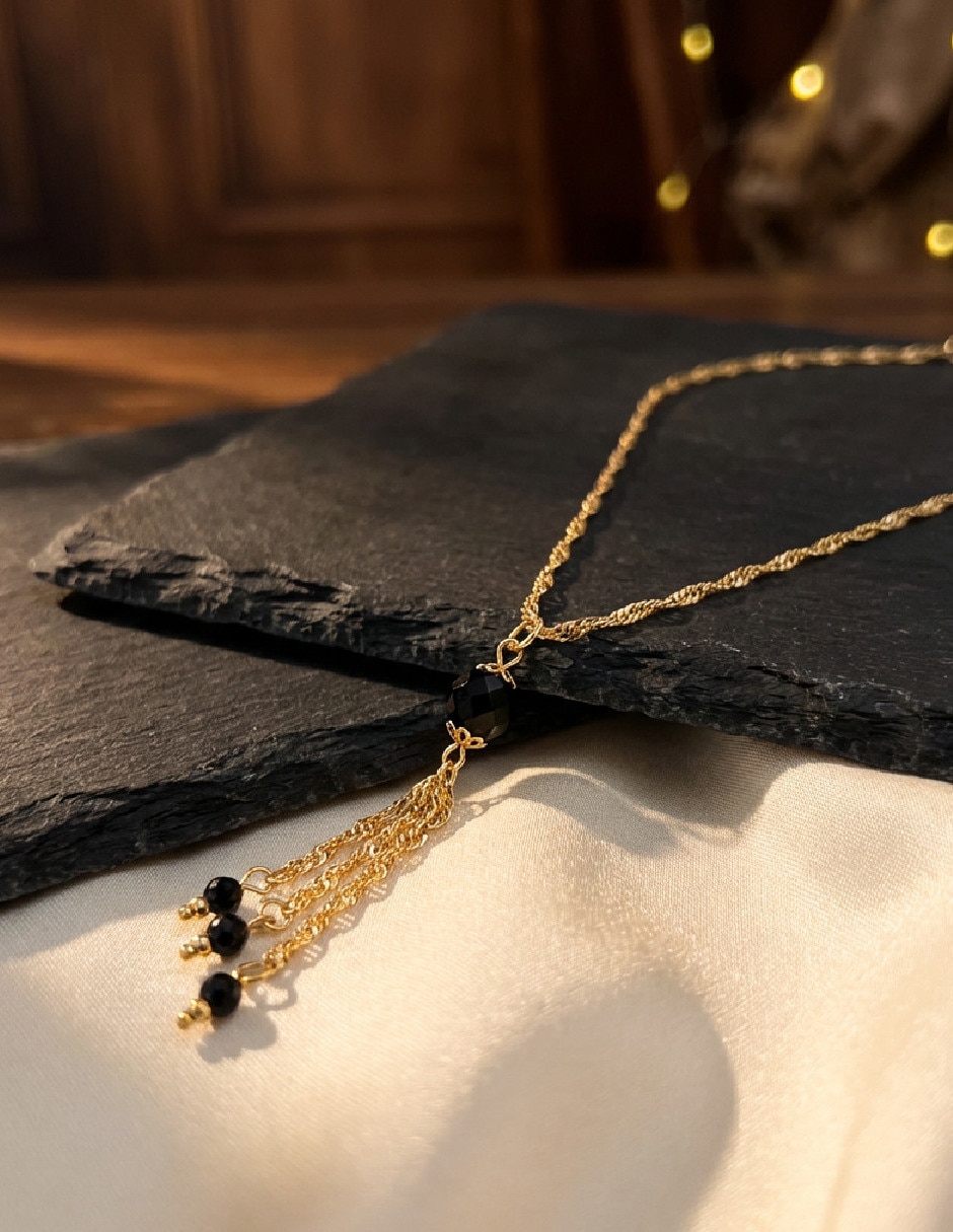 Collar de oro laminado 18 k 3