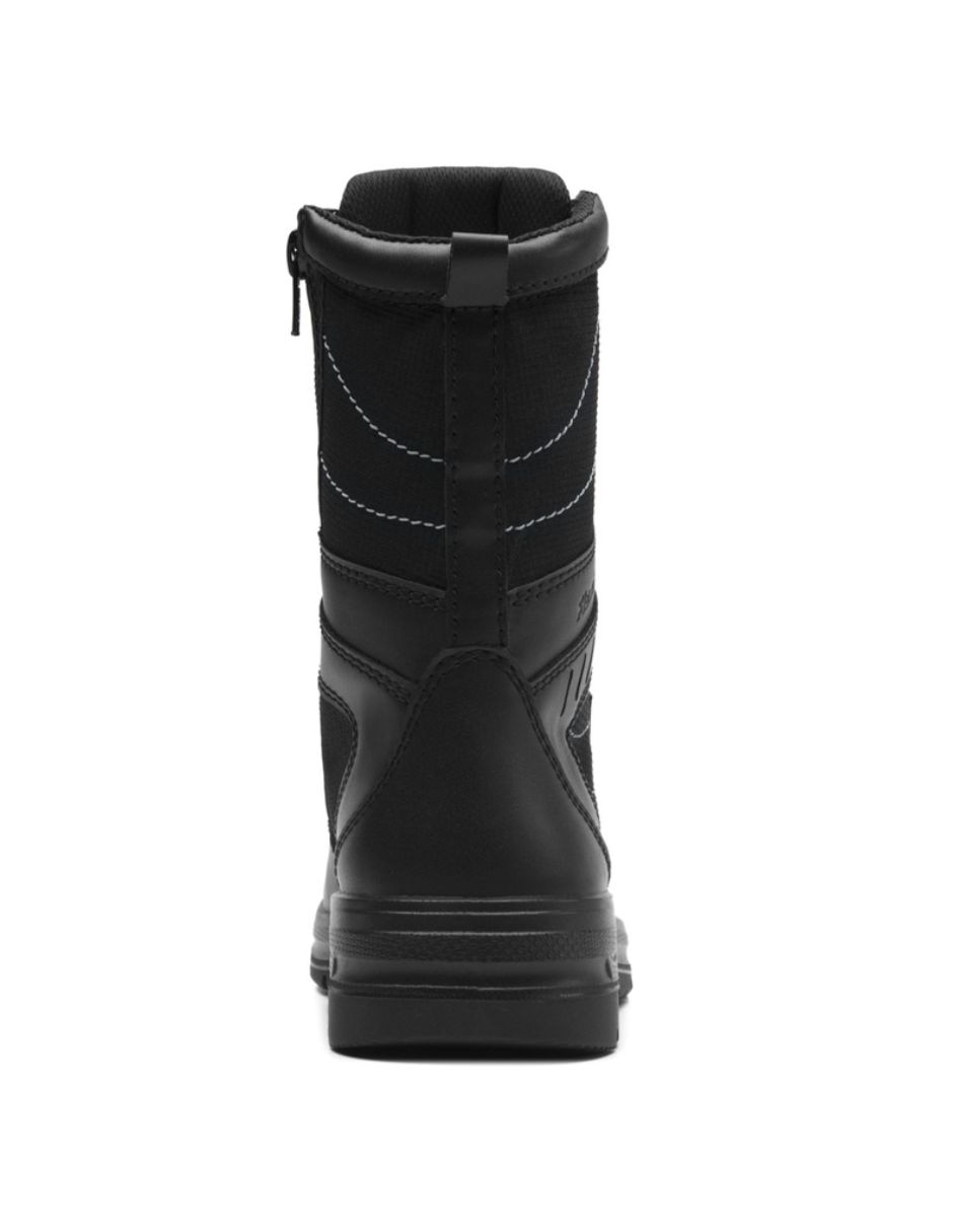 Bota arriba del tobillo industral de piel para mujer 2
