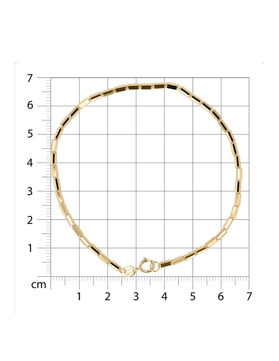 Pulsera Joyerías Bizzarro de oro amarillo 14 K acabado brillante