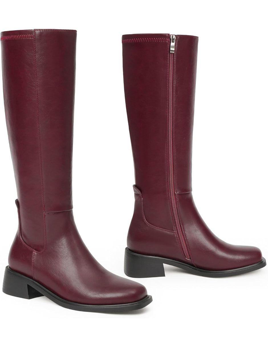 Bota abajo de la rodilla para mujer 4