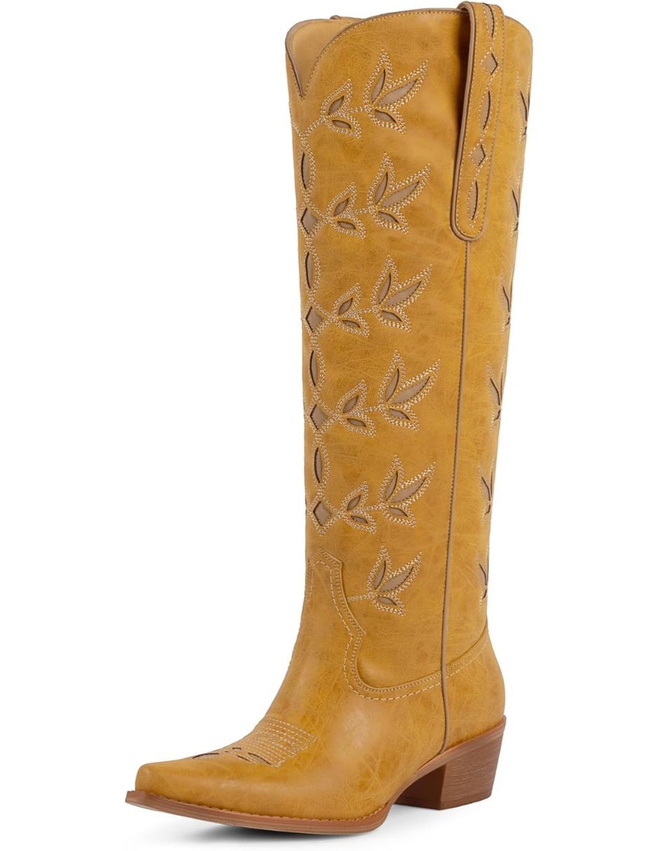 Bota abajo de la rodilla para mujer