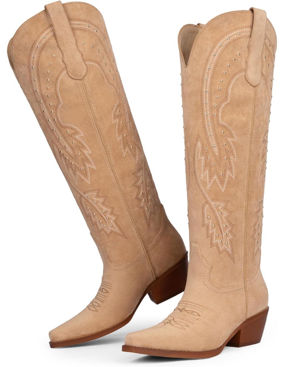 Bota abajo de la rodilla para mujer 4