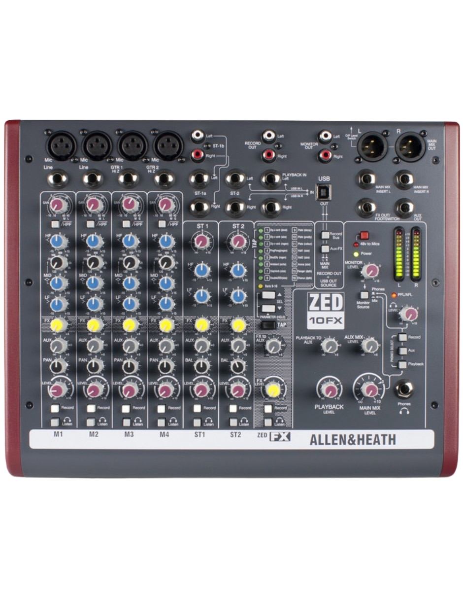 Mezcladora Dj ZED-10FX Mezcladora Dj ZED-10FX