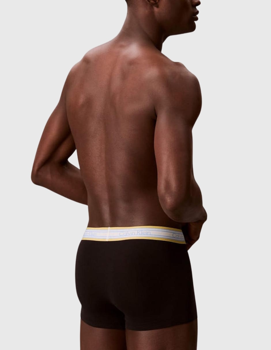 Set bóxer trunk Calvin Klein de algodón para hombre 3 piezas
