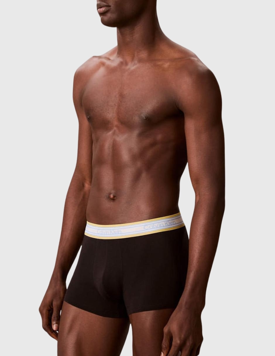 Set bóxer trunk Calvin Klein de algodón para hombre 3 piezas