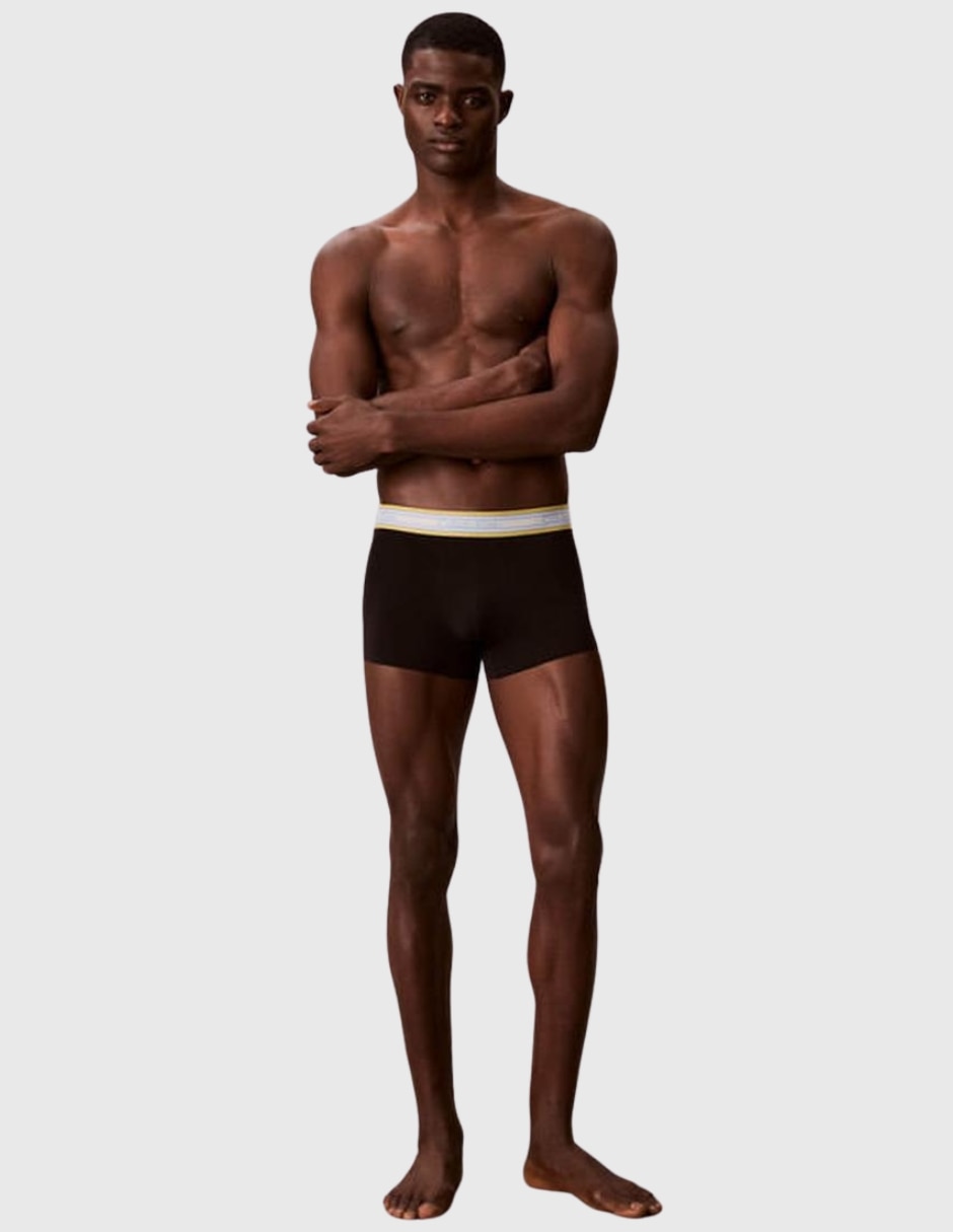 Set bóxer trunk Calvin Klein de algodón para hombre 3 piezas