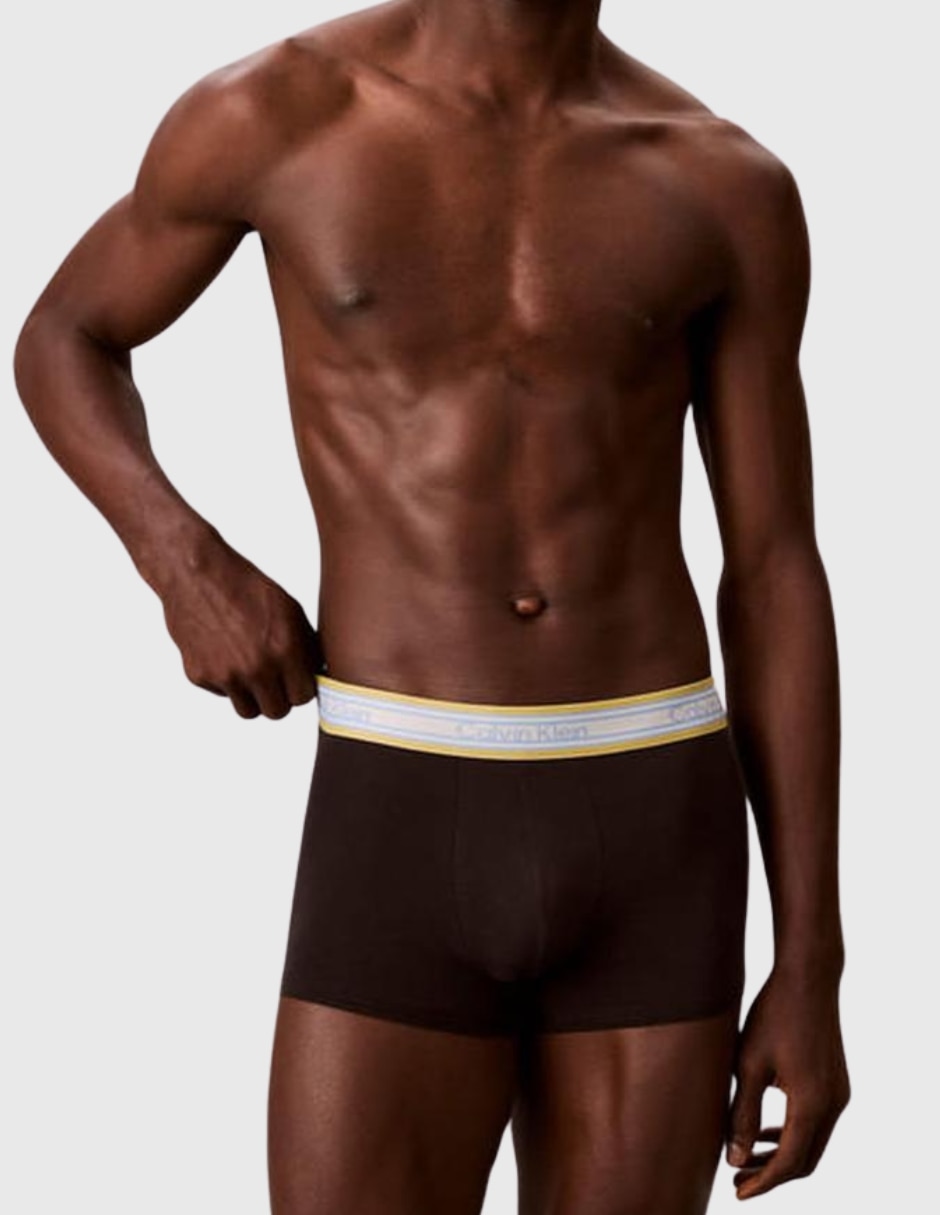 Set bóxer trunk Calvin Klein de algodón para hombre 3 piezas