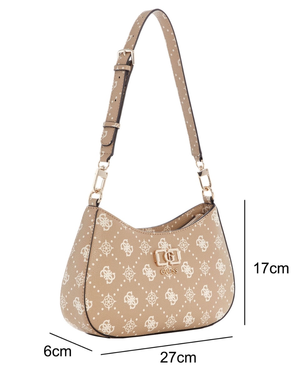Bolsa shoulder Guess Emelie para mujer