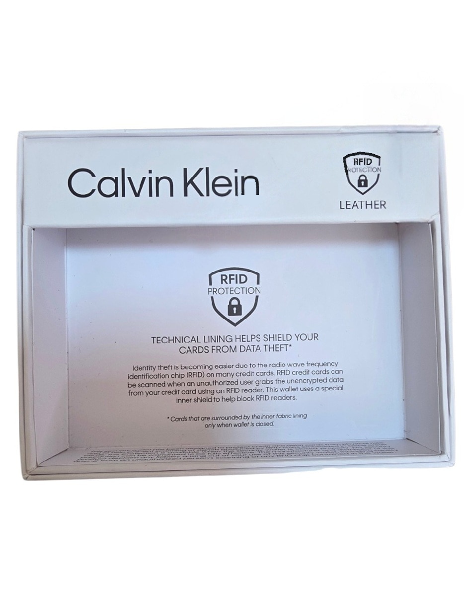 Tarjetero Calvin Klein piel 31KA200001 para hombre