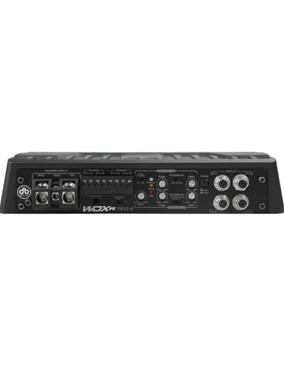 Amplificador para auto Db Drive WDX-R750.4 de 12 VDC