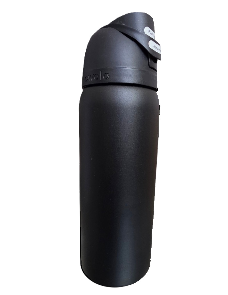 Termo Owala de acero inoxidable FreeSip Blk 32 con tapa rosca 946 ml