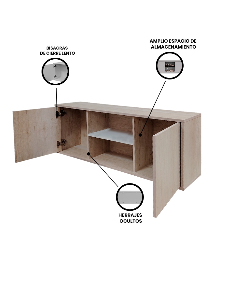 Alacena armable Decombil Adele MDF 4