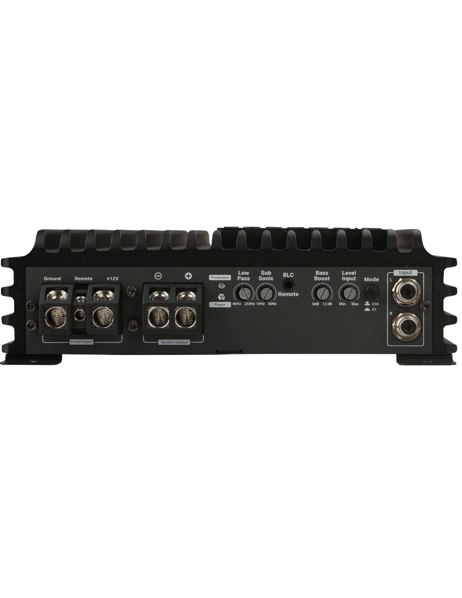 Amplificador para auto Euphoria RIA EA1.1200 de 12 VDC