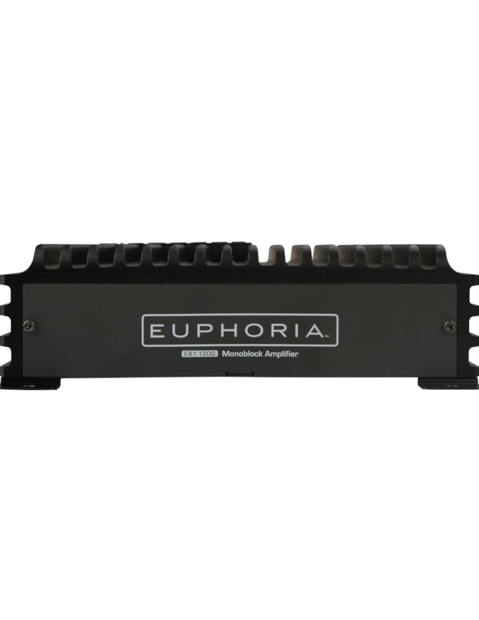 Amplificador para auto Euphoria RIA EA1.1200 de 12 VDC