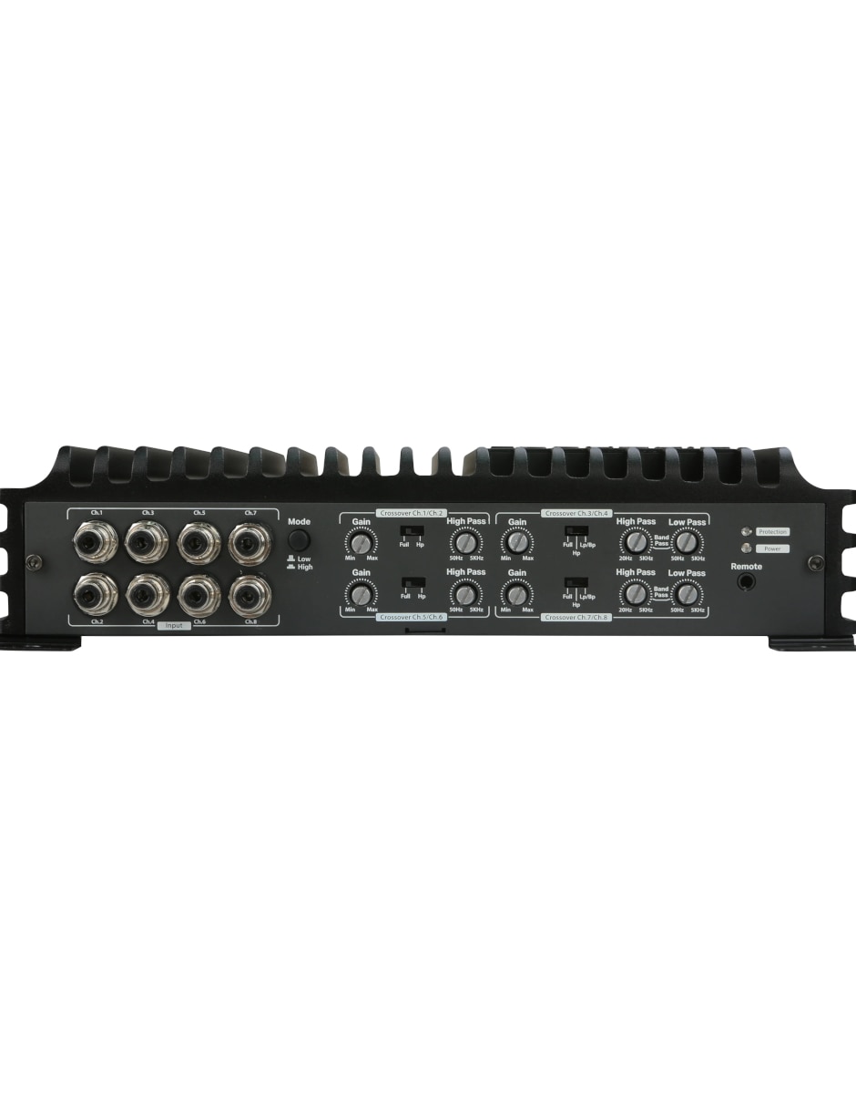 Amplificador para auto Euphoria EA8.600 de 12 VDC