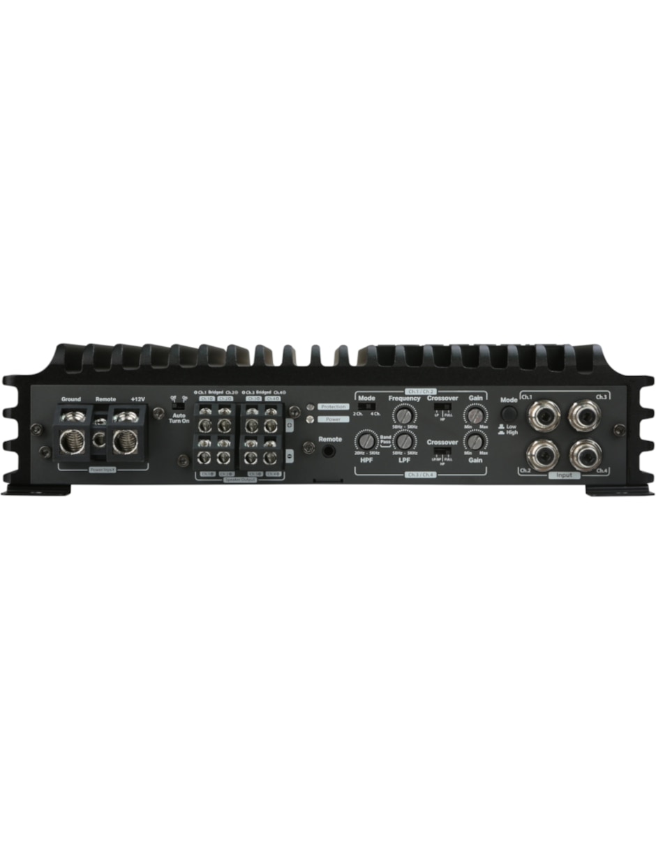 Amplificador Euphoria para auto EA46000 de 12 VDC