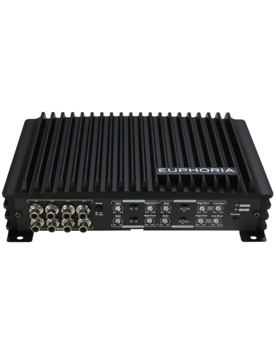 Amplificador para auto EA8.1200 de 12 VDC Amplificador para auto EA8.1200 de 12 VDC
