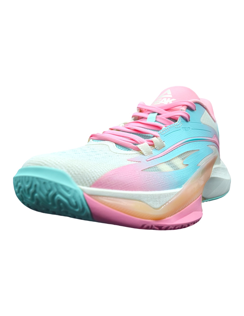 Tenis de piel Peak de hombre para básquetbol