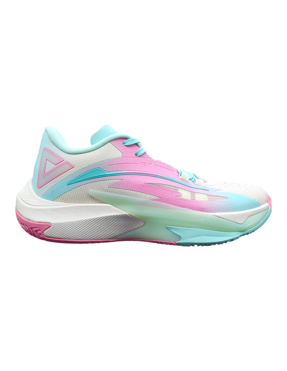 Tenis de piel Peak de hombre para básquetbol