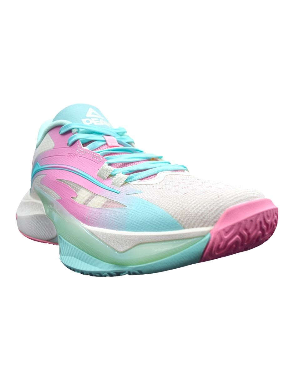 Tenis de piel Peak de hombre para básquetbol