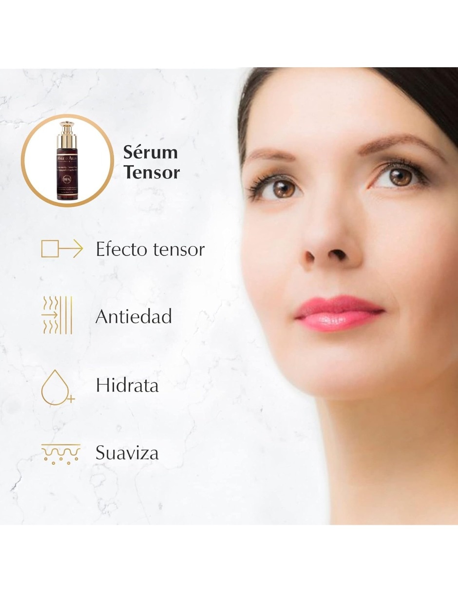 Kit de sérum facial Acido Hialurónico Marie D' Argan de todo tipo de piel 4