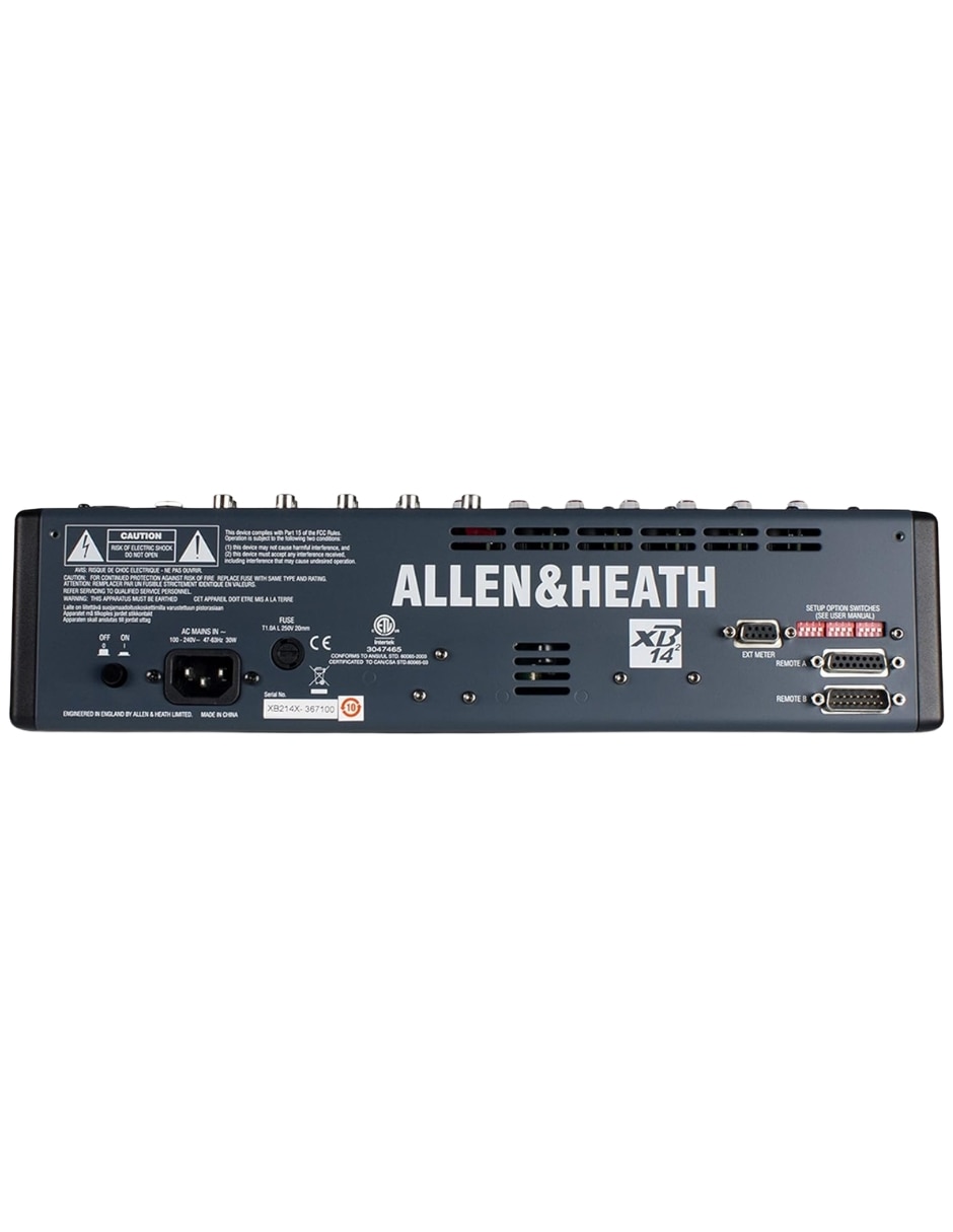 Mezcladora dj Allen & Heath XB2-14