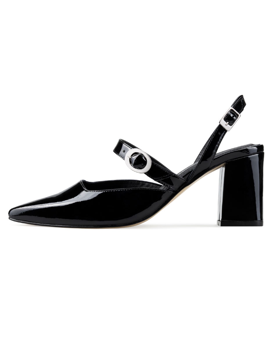 Zapatilla piel