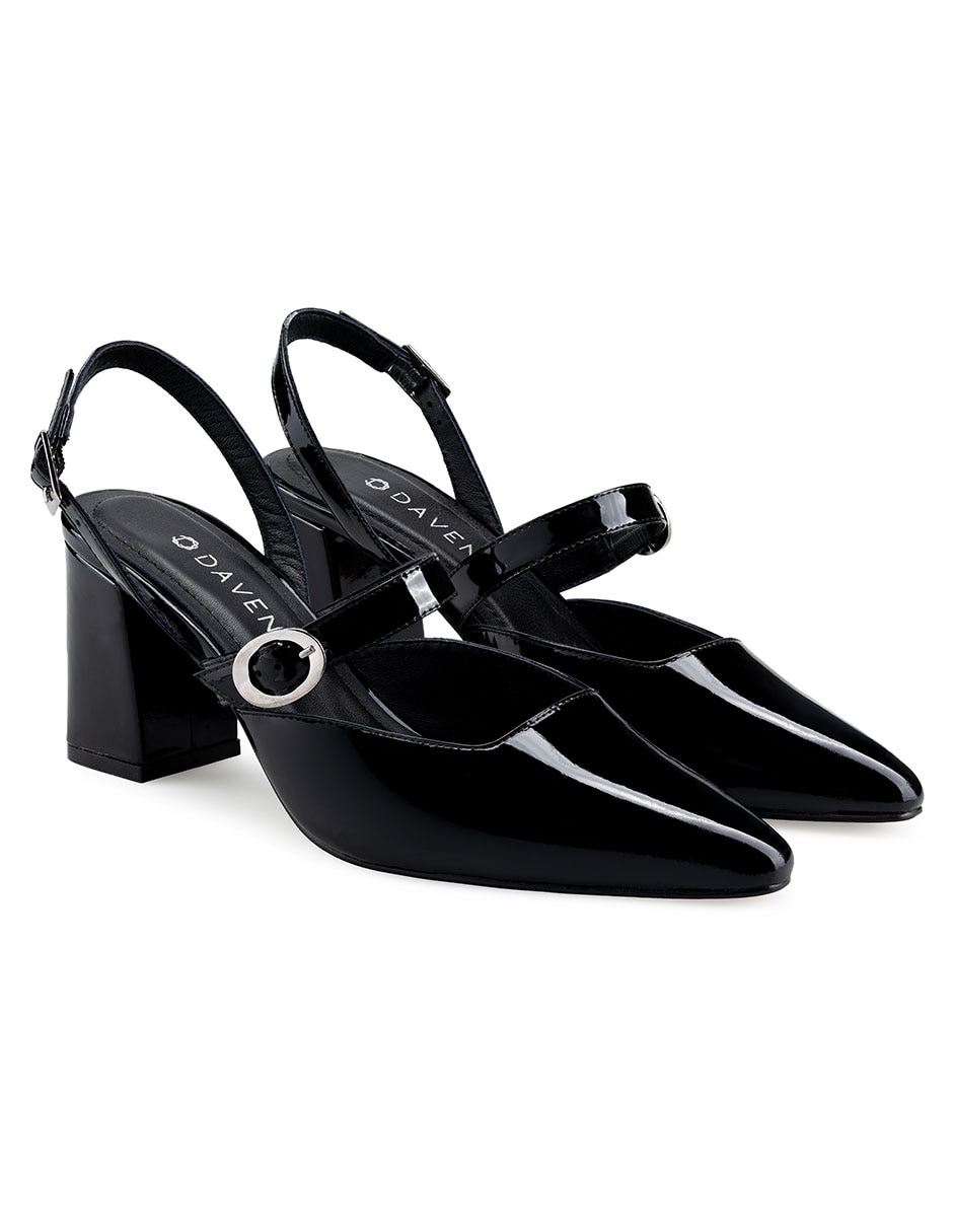 Zapatilla piel davenia