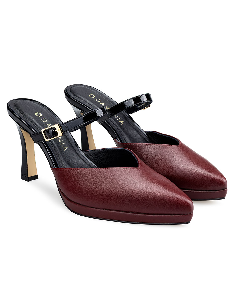 Zapatilla piel davenia