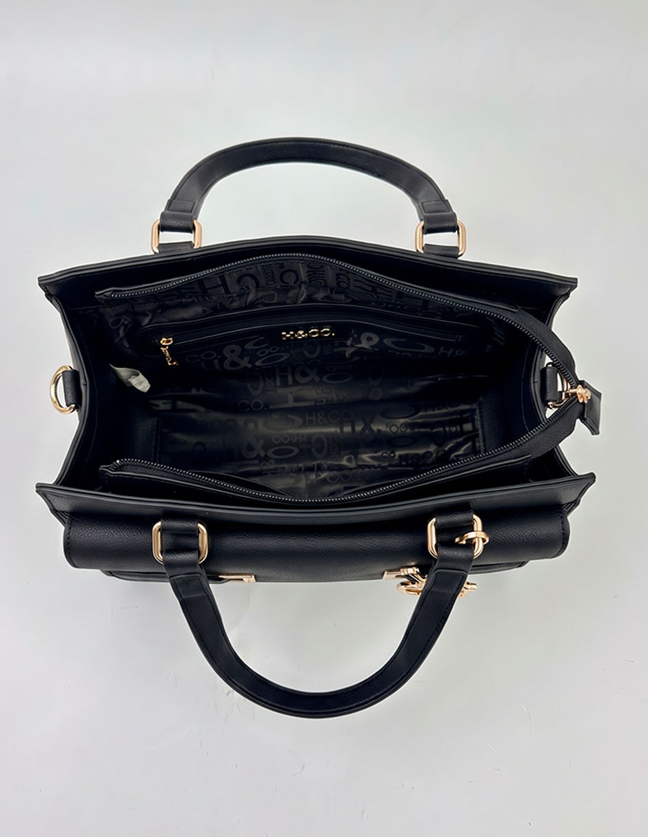 Bolsa satchel h&co para mujer