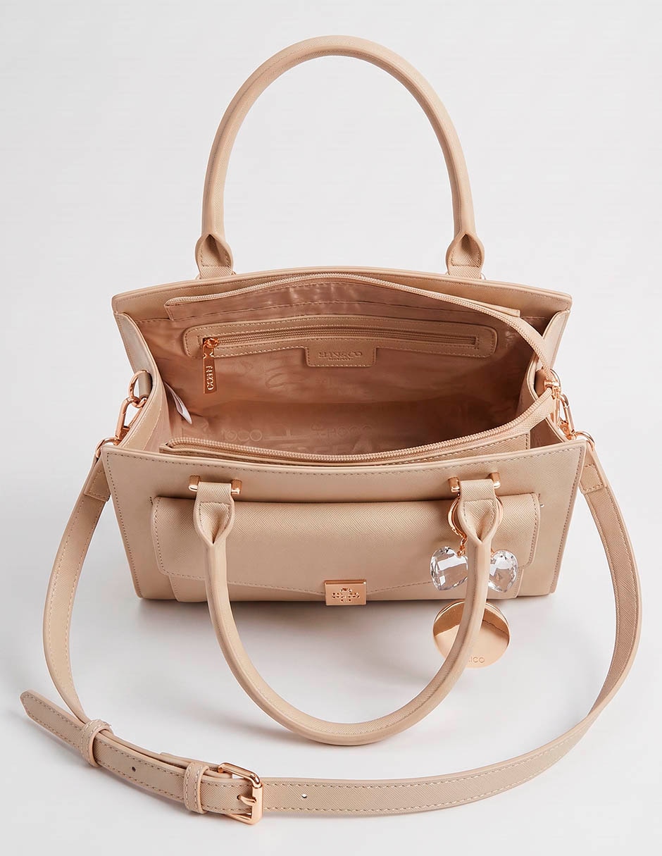 Bolsa satchel h&co para mujer