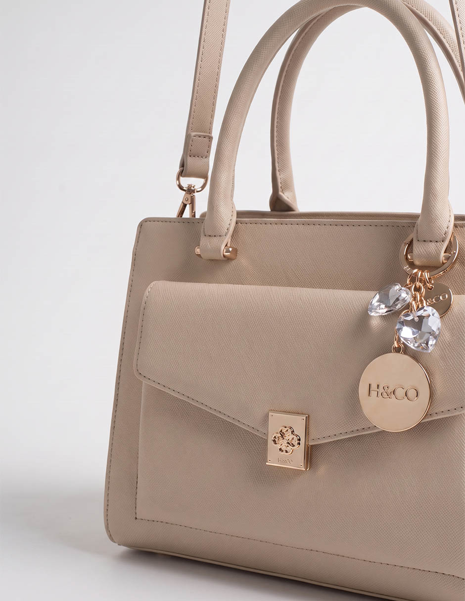 Bolsa satchel h&co para mujer