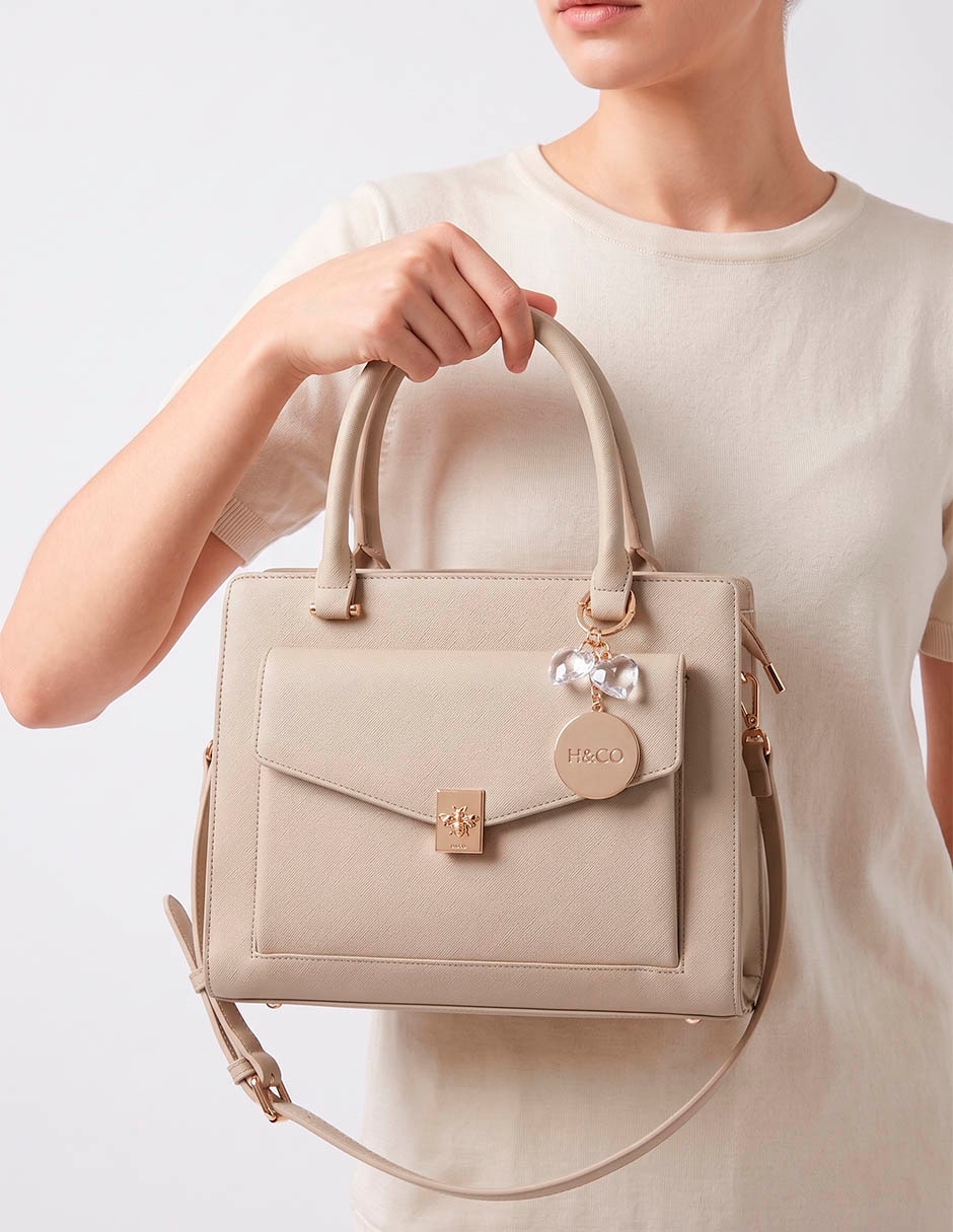 Bolsa satchel h&co para mujer