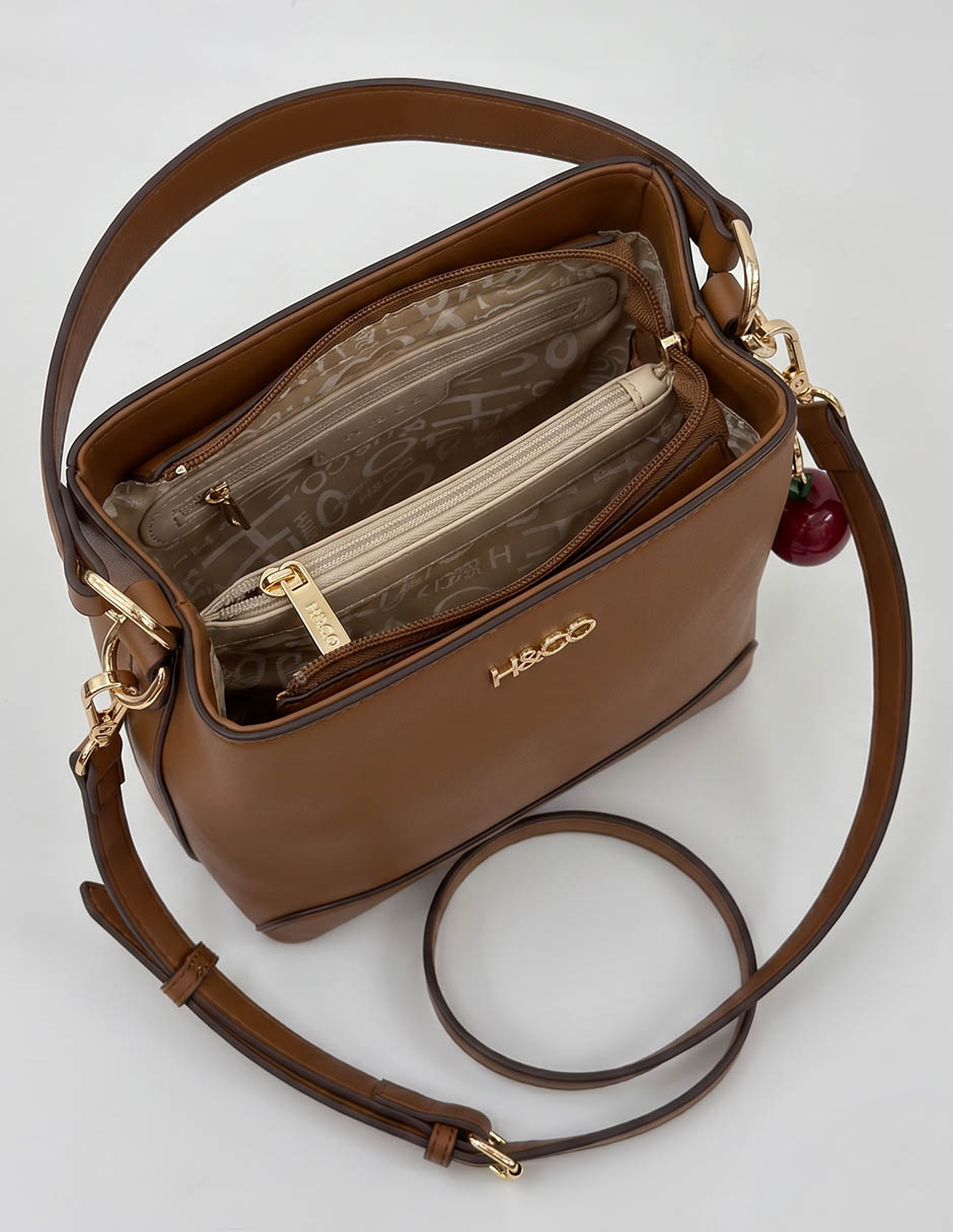 Bolsa satchel H&Co para mujer