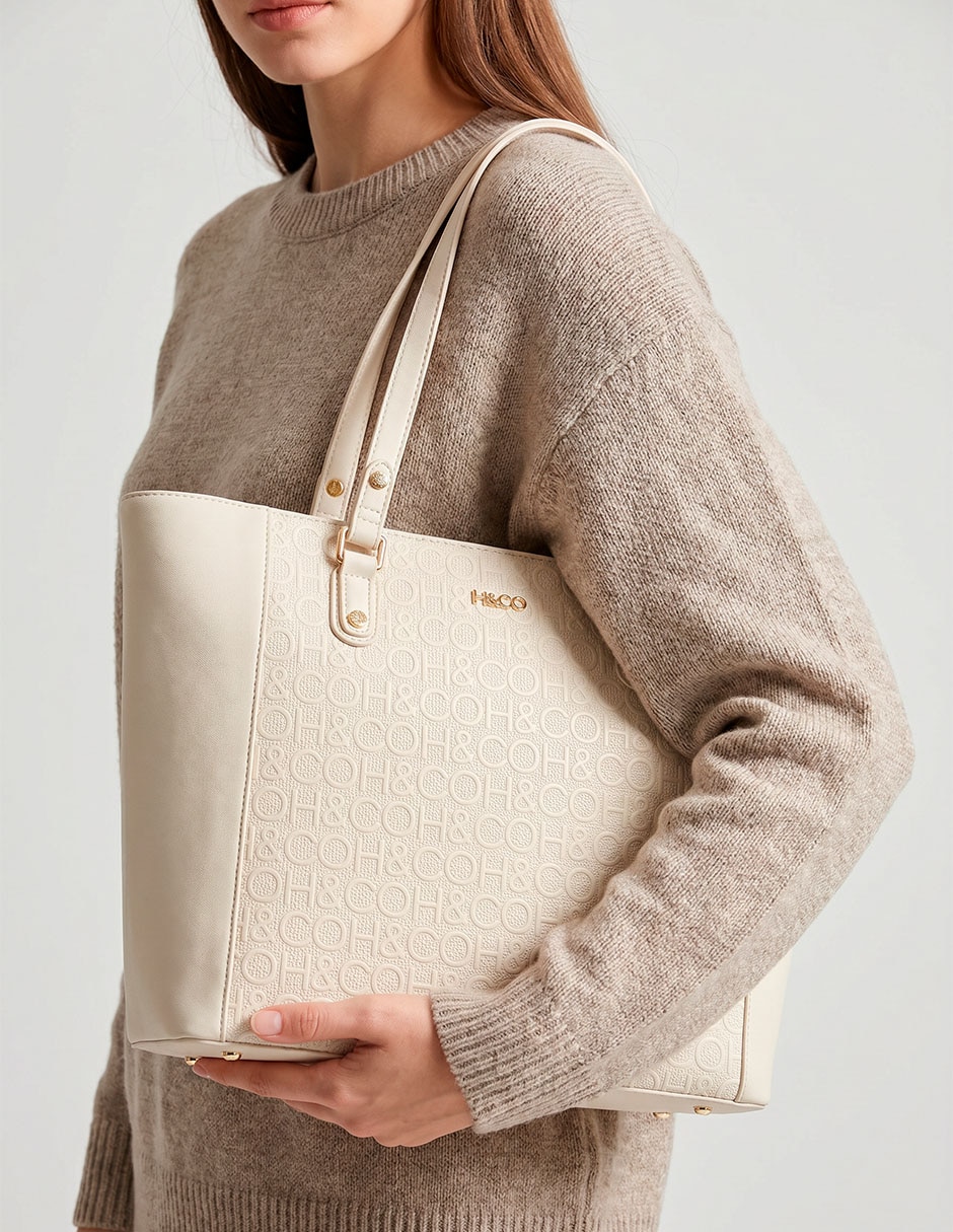 Set bolsa tote h&co para mujer