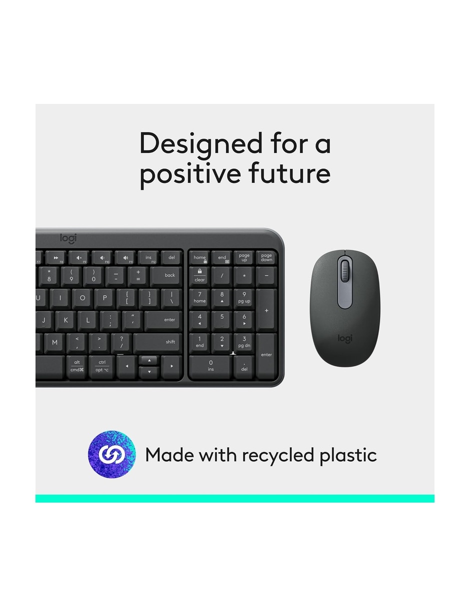 Mouse y teclado Logitech MK250