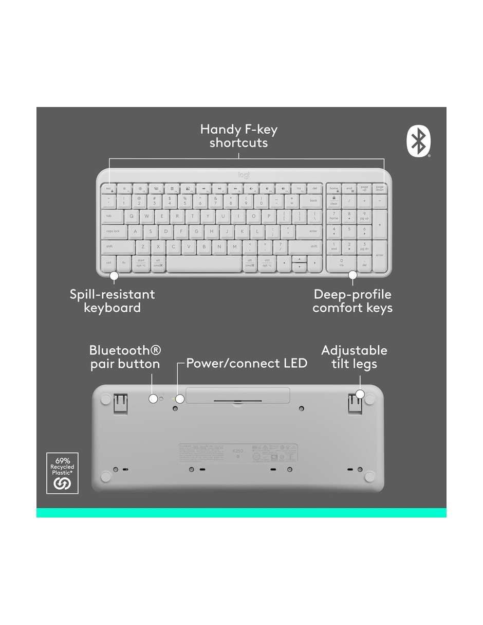 Mouse y teclado Logitech MK250