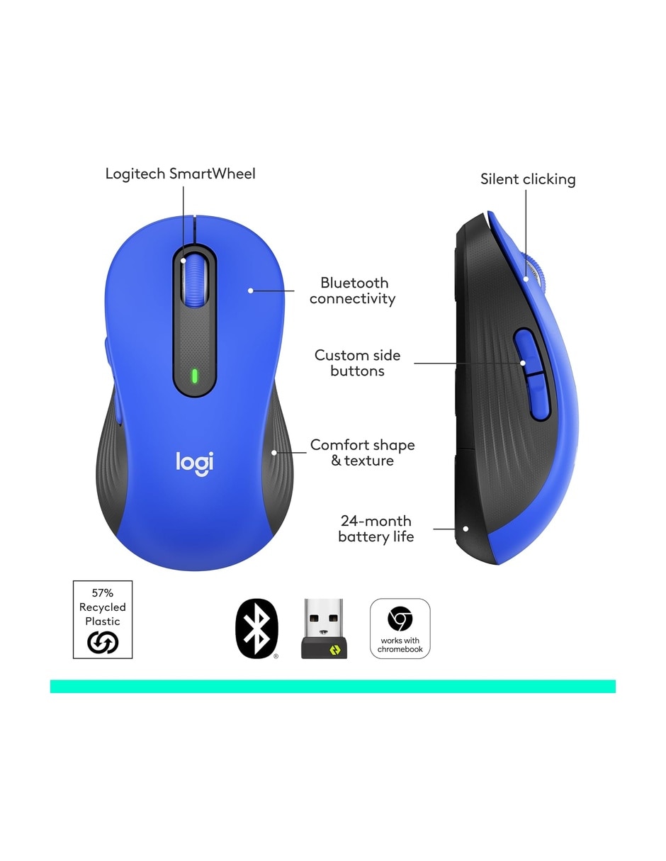 Mouse inalámbrica M650l 5