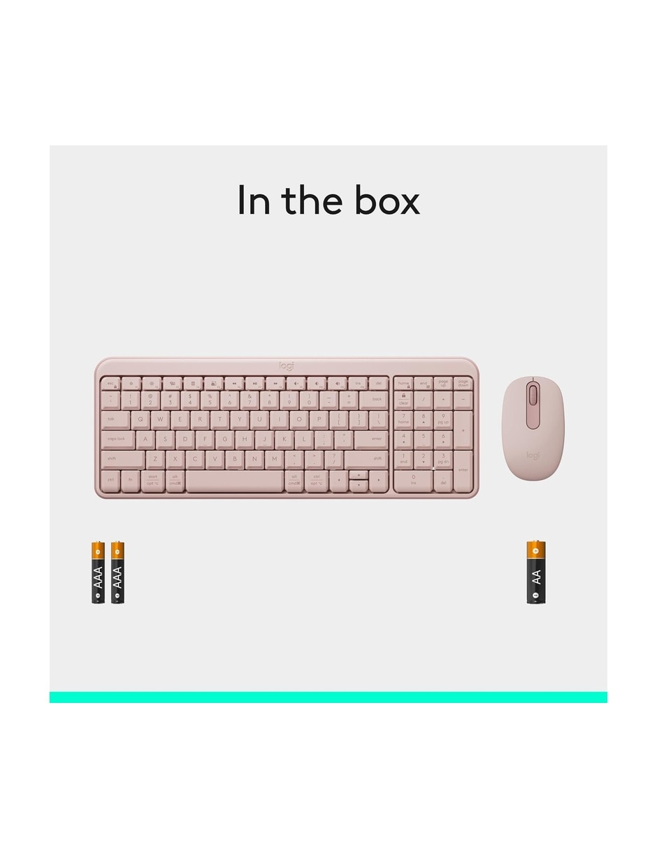 Mouse y teclado Logitech MK250