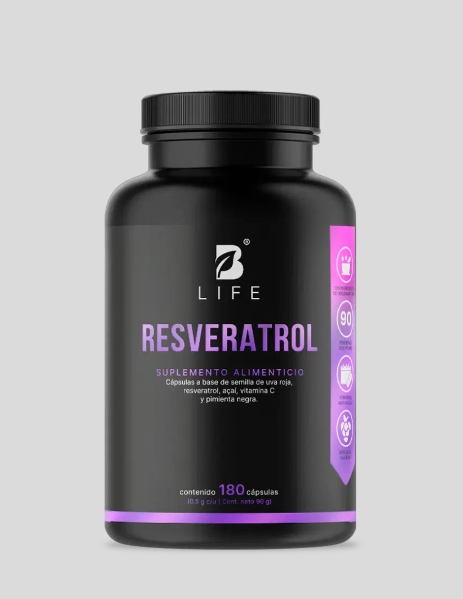 Resveratrol B Life de 180 cápsulas