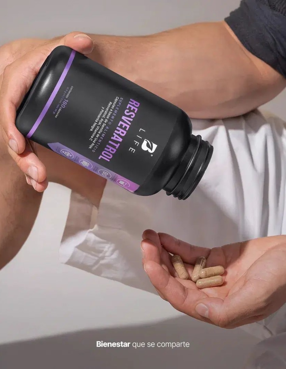 Resveratrol B Life de 180 cápsulas